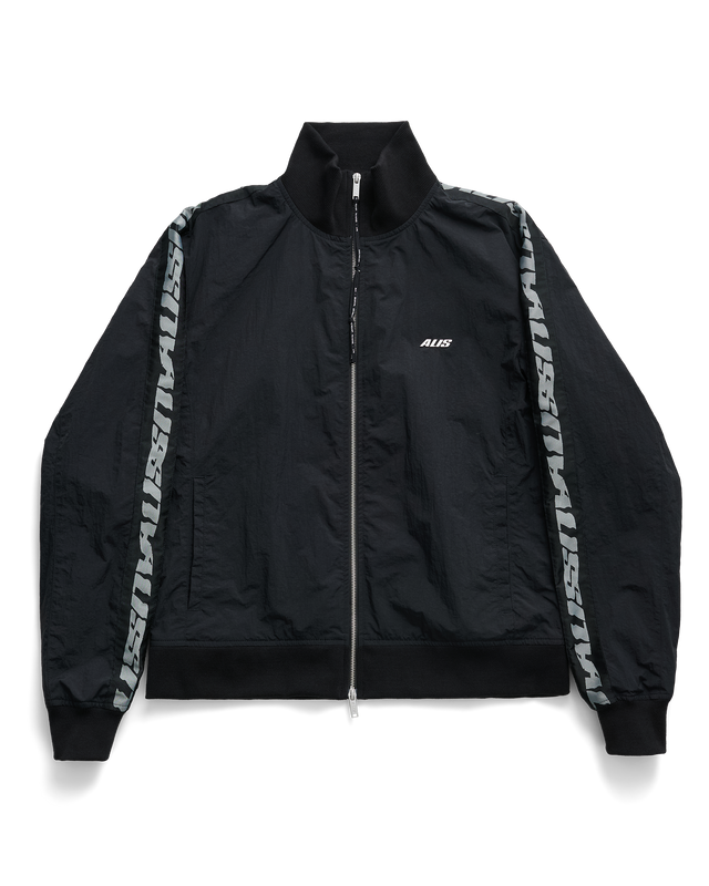 ALIS ABBATE LOSE FIT TRACK TOP Track top Black