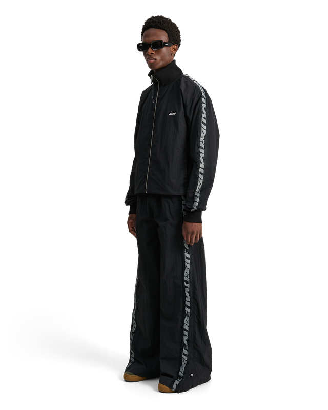 ALIS ABBATE LOSE FIT TRACK TOP Track top Black