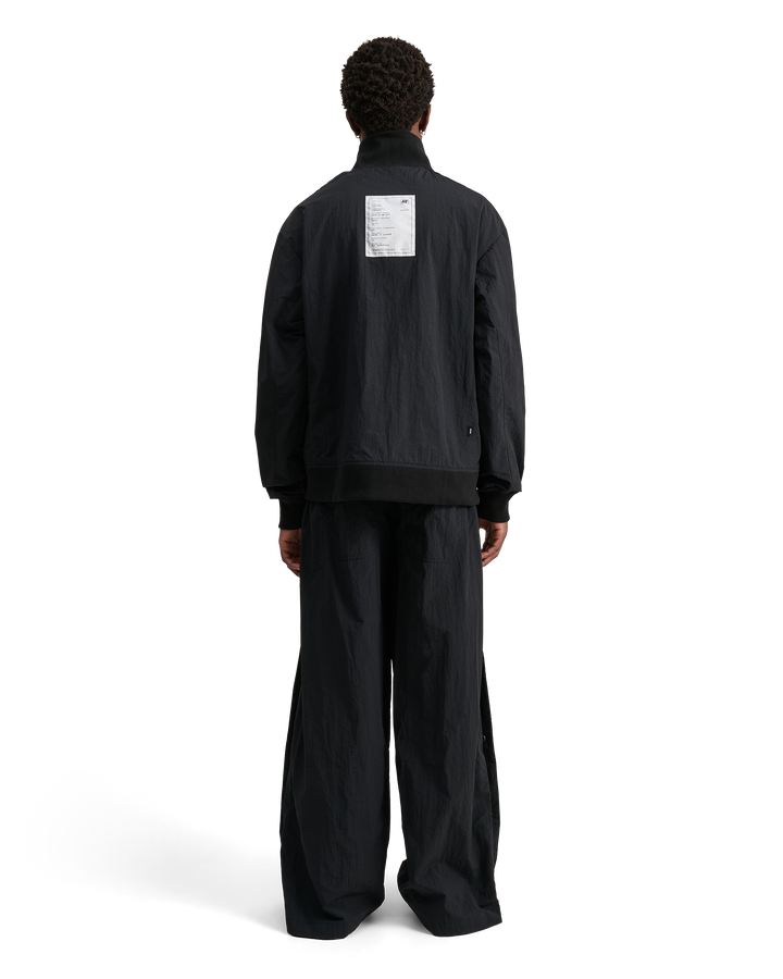 ALIS ABBATE LOSE FIT TRACK TOP Track top Black