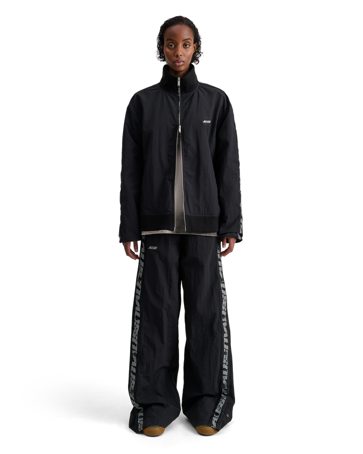 ALIS ABBATE LOSE FIT TRACK TOP Track top