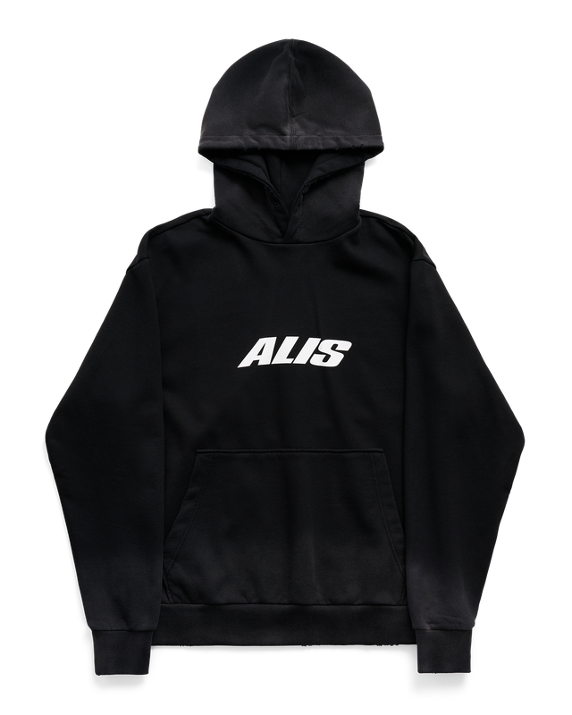 ALIS AORI HOODIE W/ CHEST LOGO Hoodie Faded Black