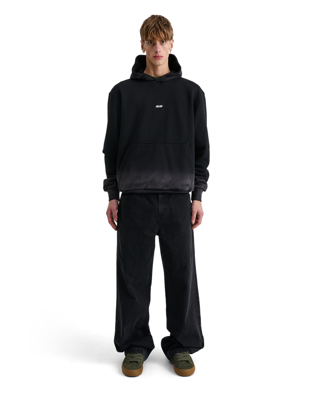 ALIS AORI HOODIE W/ LOGO Hoodie Faded Black