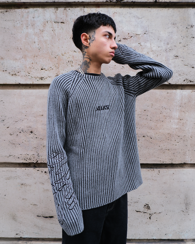 ALIS ARIA KNIT SWEAT W/ EMBROIDERY Knitwear