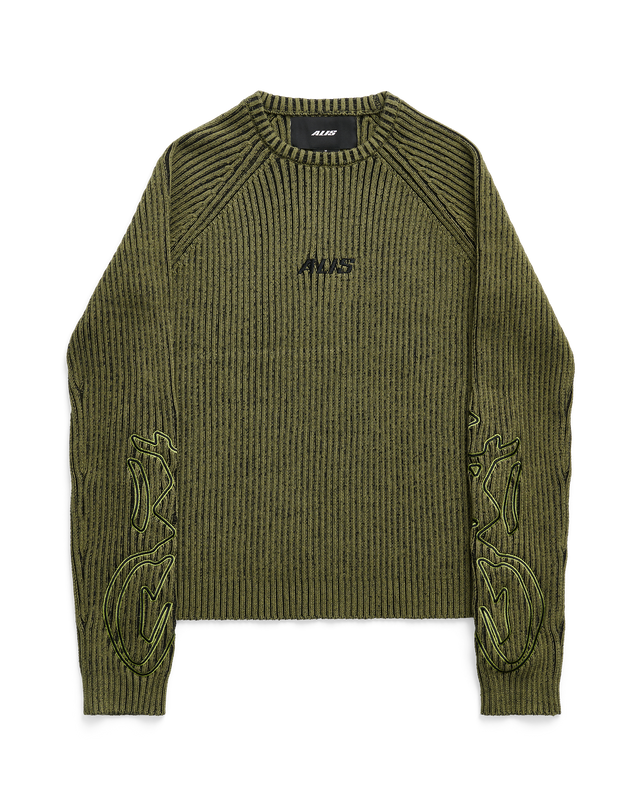 ALIS ARIA KNIT SWEAT W/ EMBROIDERY Knitwear