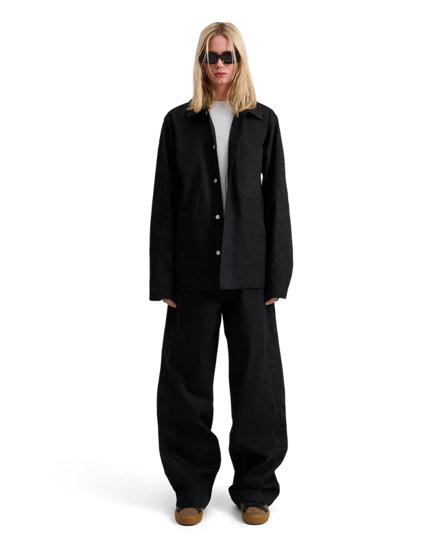 ALIS BAM WIDE FIT JEANS Jeans Solid Black