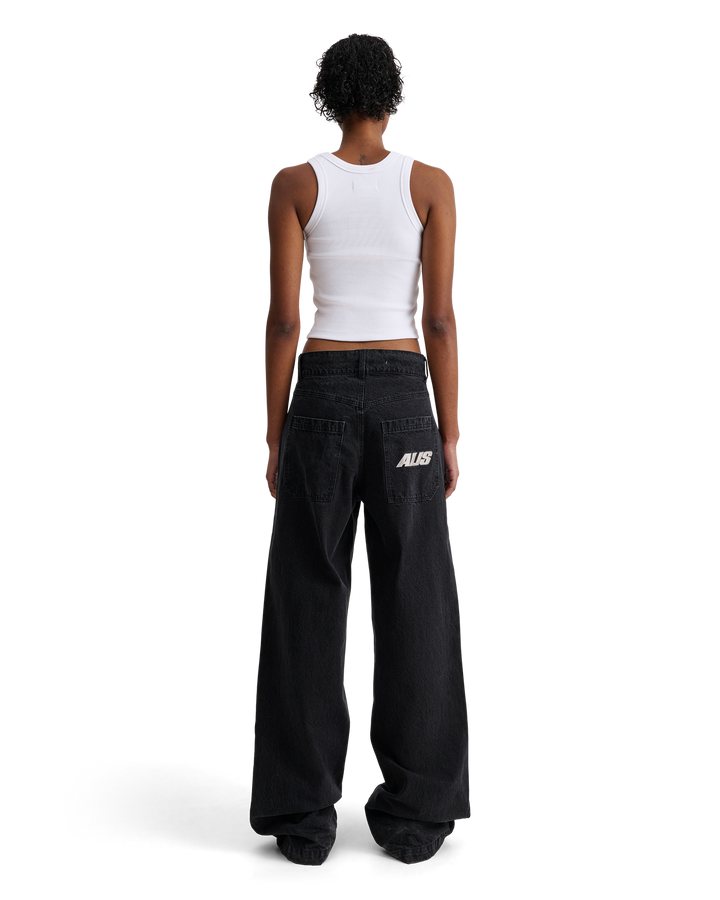 ALIS BAM WIDE FIT JEANS Jeans Washed Black