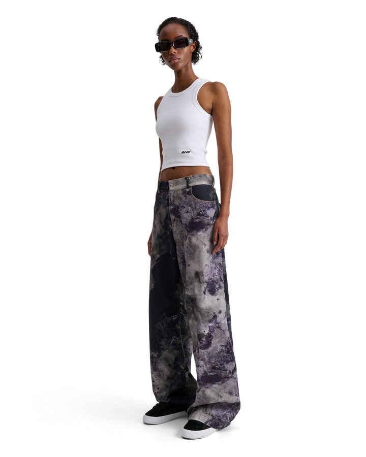 ALIS BAM WIDE FIT JEANS Jeans Painter's Purple
