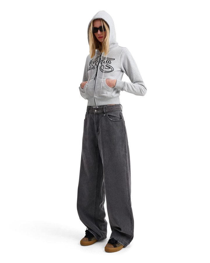 ALIS BAM WIDE FIT JEANS Jeans Washed Grey