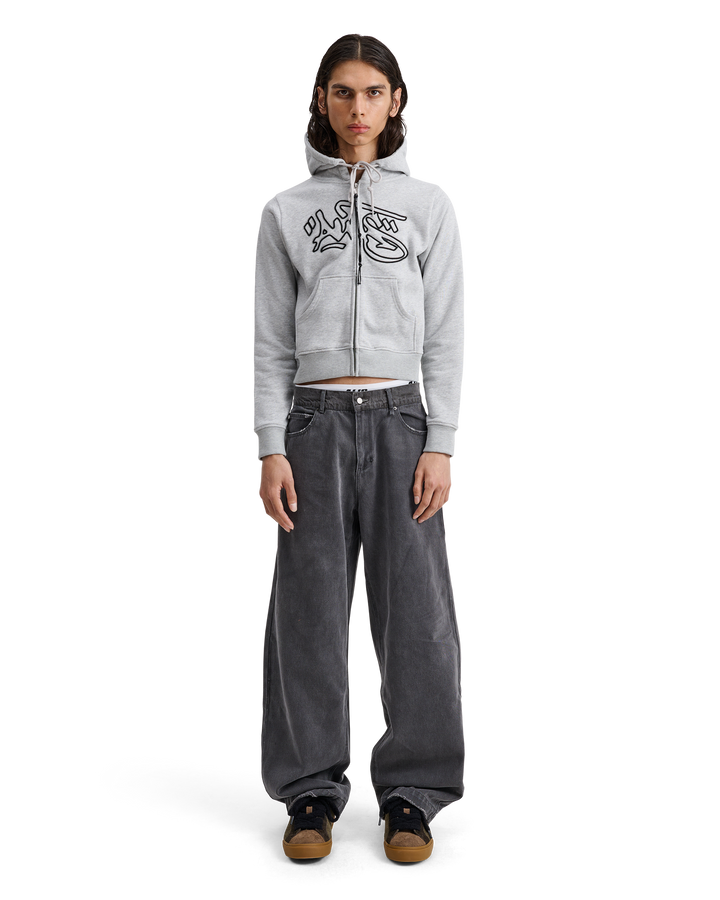 ALIS BAM WIDE FIT JEANS Jeans Washed Grey