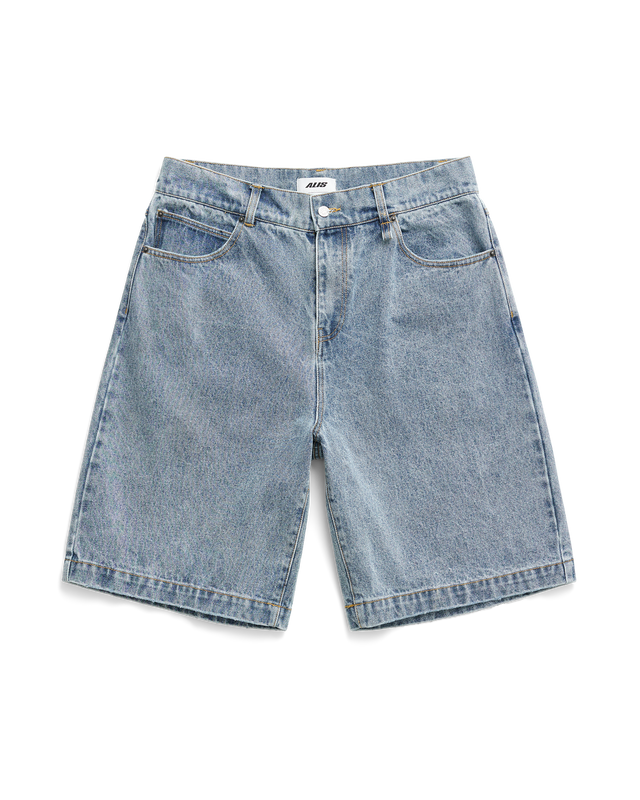 ALIS CALIS REGULAR FIT DENIM SHORTS Shorts Washed Light Blue