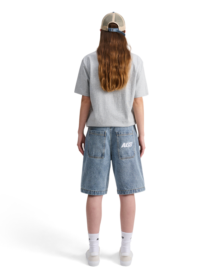 ALIS CALIS REGULAR FIT DENIM SHORTS Shorts Washed Light Blue