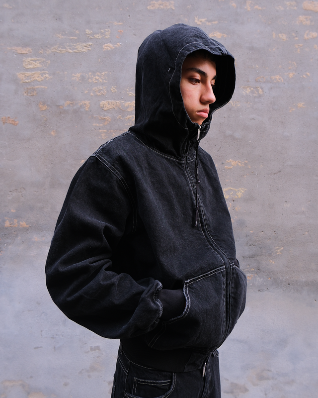 ALIS COCHET HOODED DENIM JACKET Jacket