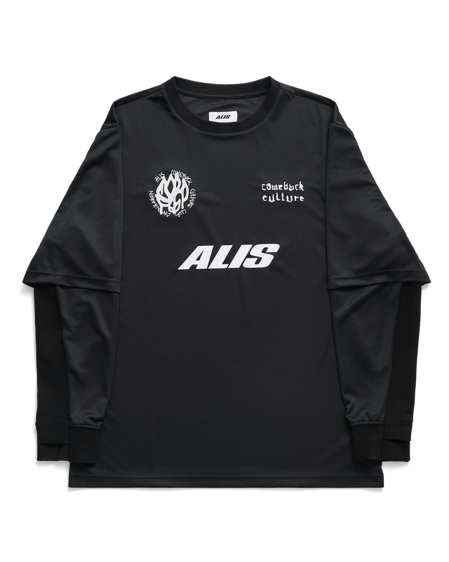 ALIS COMEBACK CLUB 2-LAYER JERSEY L/S Jersey Black