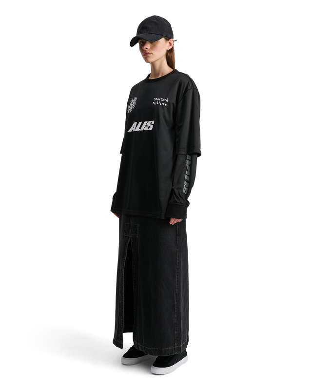 ALIS COMEBACK CLUB 2-LAYER JERSEY L/S Jersey Black