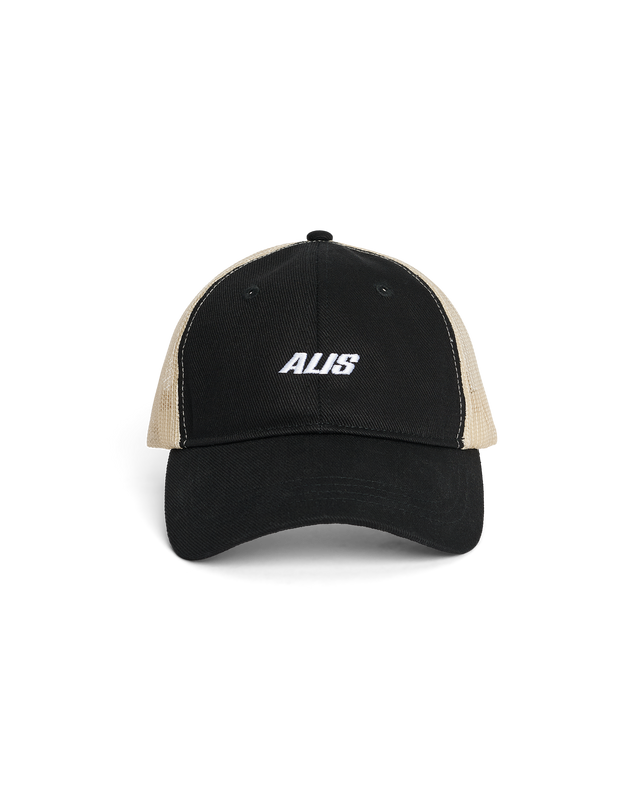 ALIS DONNEI TRUCKER CAP W/ LOGO Headwear Black