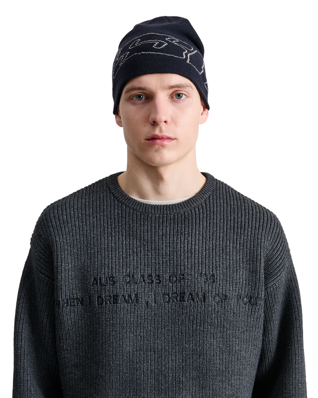 ALIS ECCA BEANIE Headwear Solid Black