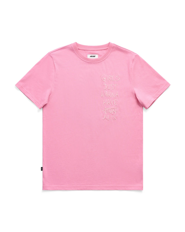 ALIS JERON ESSENTIAL T-SHIRT W/ GRAPHIC EMBROIDERY T-shirt