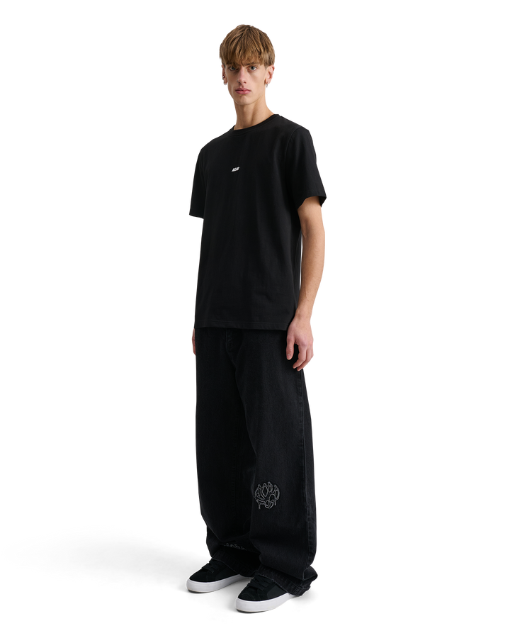 ALIS JERON ESSENTIAL T-SHIRT W/ LOGO T-shirt Solid Black