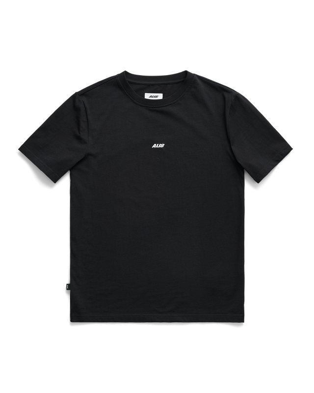 ALIS JERON ESSENTIAL T-SHIRT W/ LOGO T-shirt Solid Black