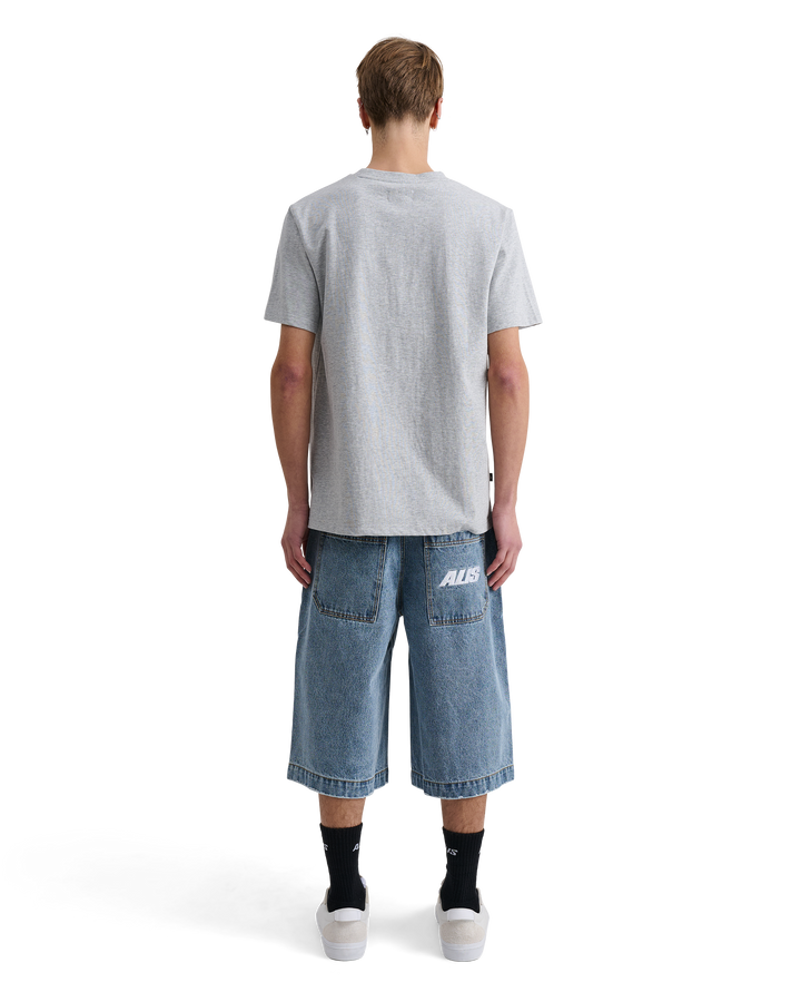 ALIS JERON ESSENTIAL T-SHIRT W/ LOGO T-shirt Grey Melange