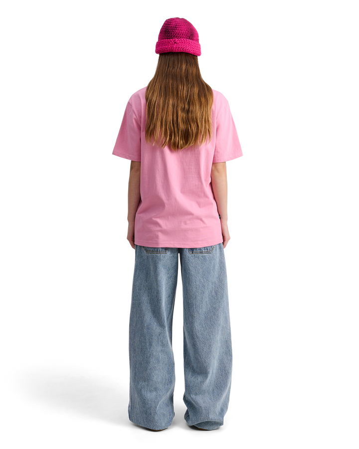 ALIS JERON ESSENTIAL T-SHIRT W/ LOGO T-shirt Solid Pink