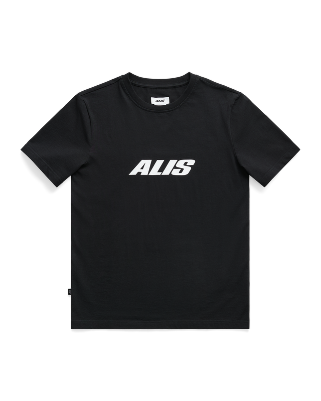 ALIS JERON ESSENTIAL T-SHIRT W/ CHEST LOGO T-shirt Solid Black