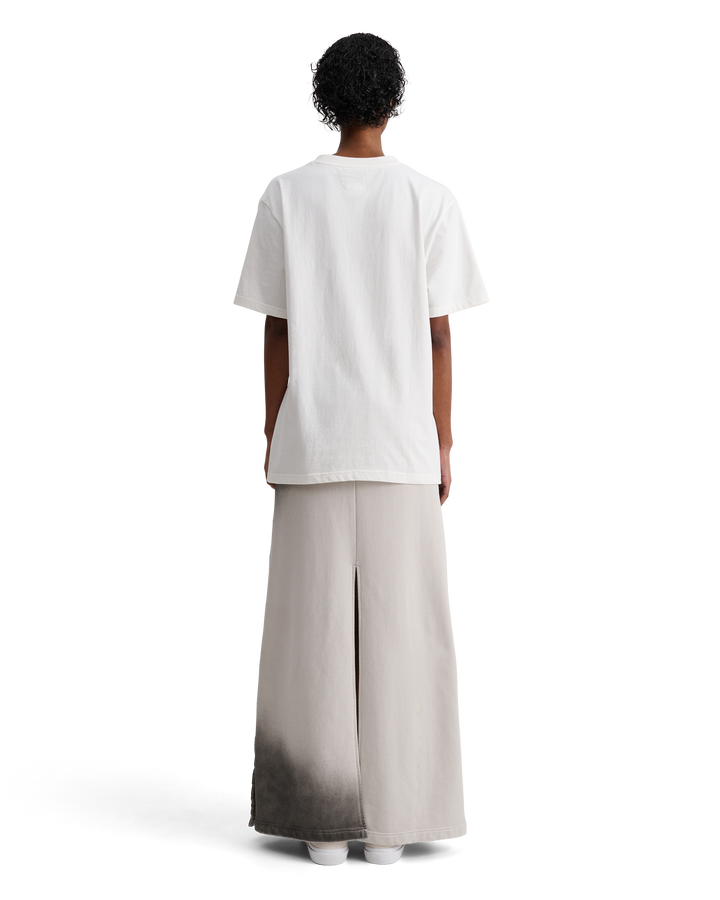ALIS JERON ESSENTIAL T-SHIRT W/ CHEST LOGO T-shirt Solid White