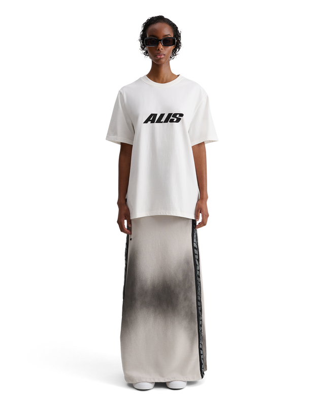 ALIS JERON ESSENTIAL T-SHIRT W/ CHEST LOGO T-shirt Solid White