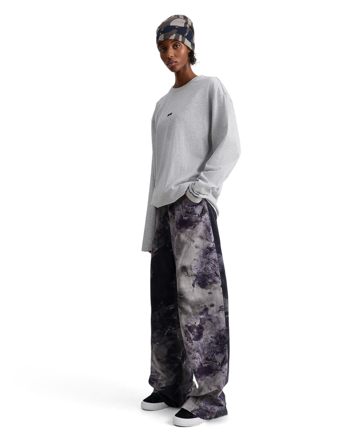 ALIS JOSHUA LONG SLEEVE W/ LOGO L/S Jersey Grey Melange