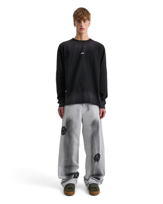 ALIS JOSHUA LONG SLEEVE W/ LOGO L/S Jersey Faded Black