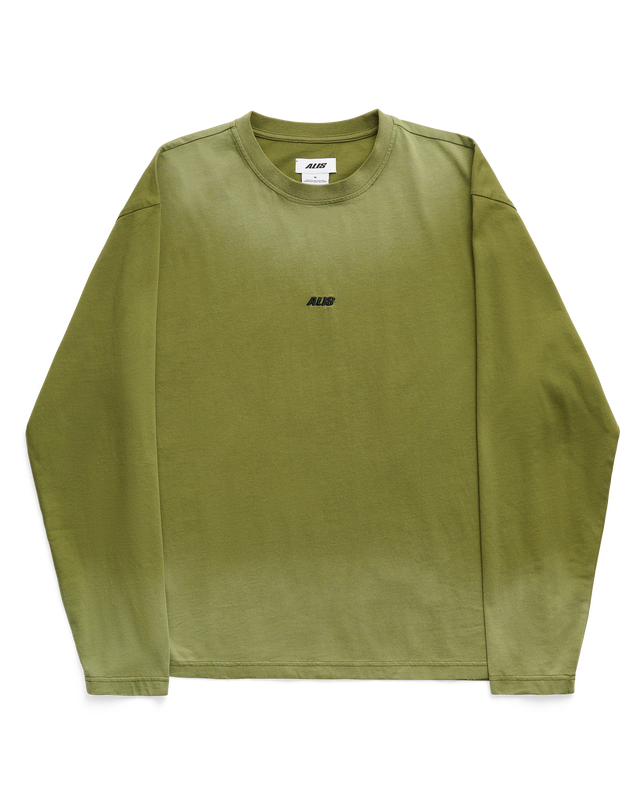 ALIS JOSHUA LONG SLEEVE W/ LOGO L/S Jersey Faded Olive
