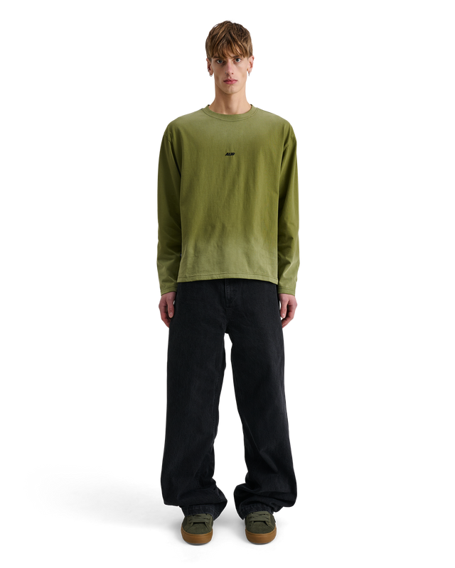 ALIS JOSHUA LONG SLEEVE W/ LOGO L/S Jersey Faded Olive