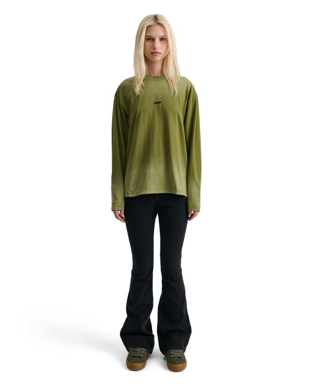 ALIS JOSHUA LONG SLEEVE W/ LOGO L/S Jersey Faded Olive