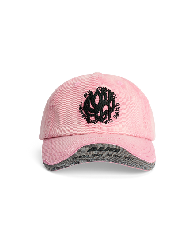 ALIS KOSTON CAP W/ EMBROIDERY & LAYERED SHADE Headwear