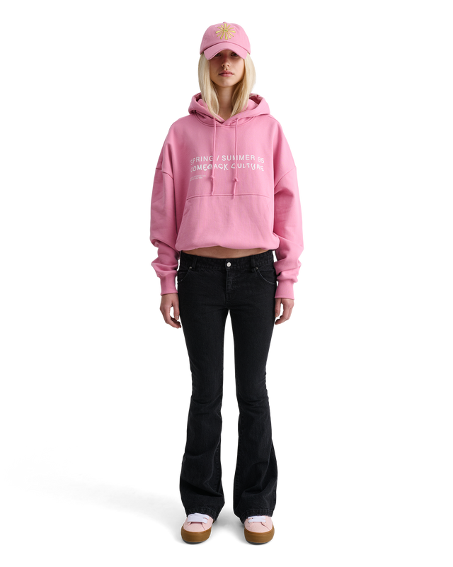 ALIS KOSTON CAP W/ SUN EMBROIDERY Headwear Solid Pink