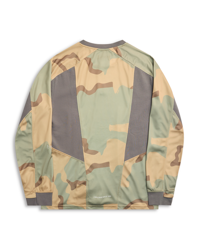 ALIS NIKOLA LONG SLEEVE W. EMBROIDERED LOGO L/S Jersey CAMOUFLAGE : GREY