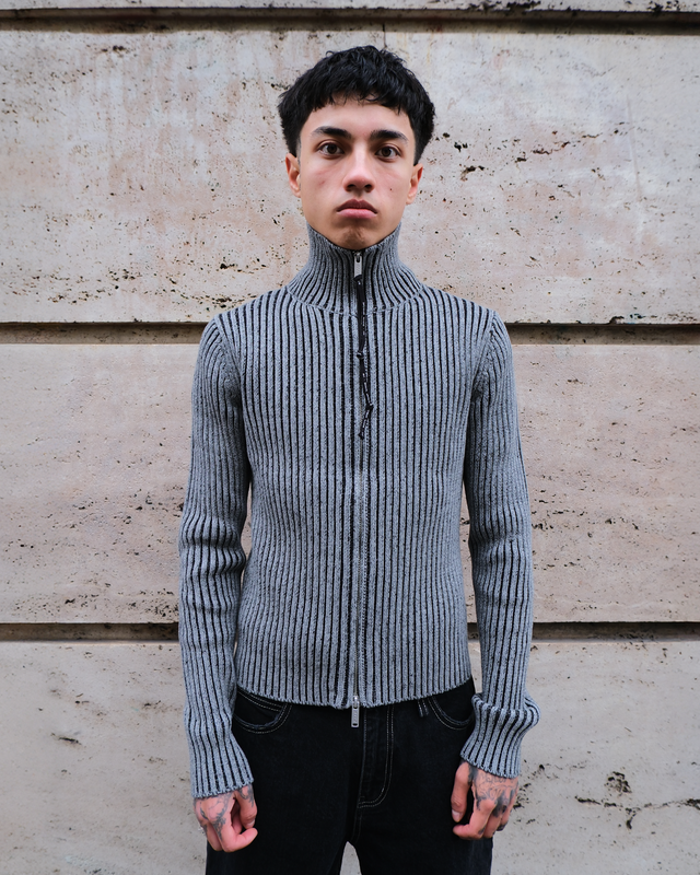 ALIS PEAROS KNIT SWEATER W/ ZIP Knitwear