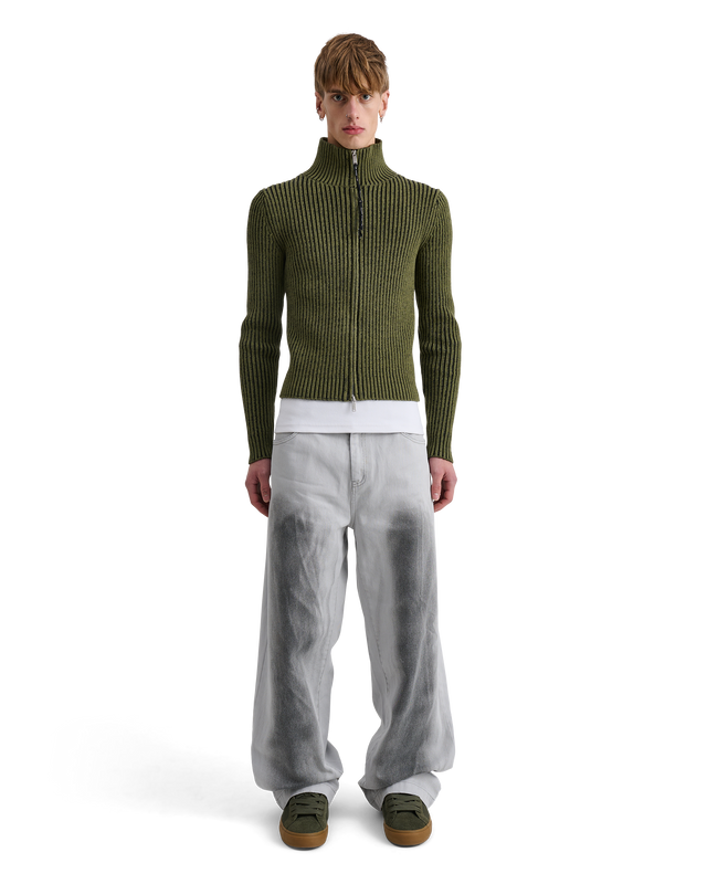 ALIS PEAROS KNIT SWEATER W/ ZIP Knitwear