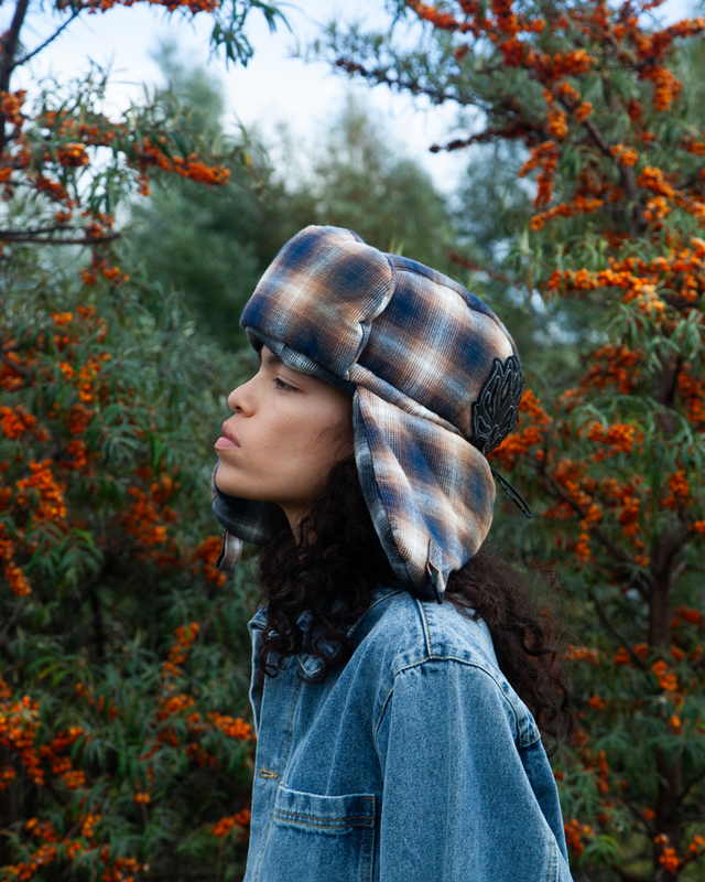 ALIS RUDDIE DOWN HAT W/ PATCH Headwear