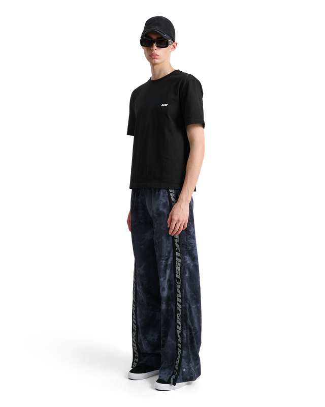 ALIS TEEFEY TRACK PANTS W/ LOGO TAPE Track pants Salty Blue
