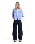 Color Swatch for THEOTIS CROPPED SHORT SLEEVE SHIRT W/ CHEST PRINT