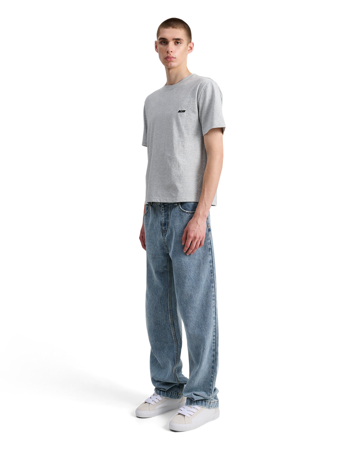 ALIS TOREY CROPPED T-SHIRT W/ LOGO T-shirt Grey Melange
