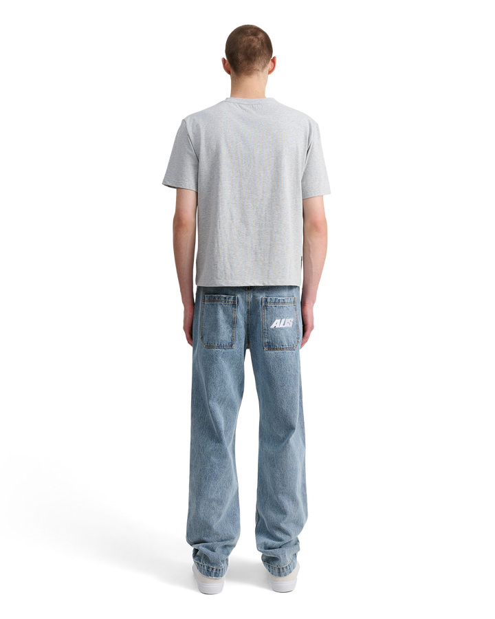 ALIS TOREY CROPPED T-SHIRT W/ LOGO T-shirt Grey Melange