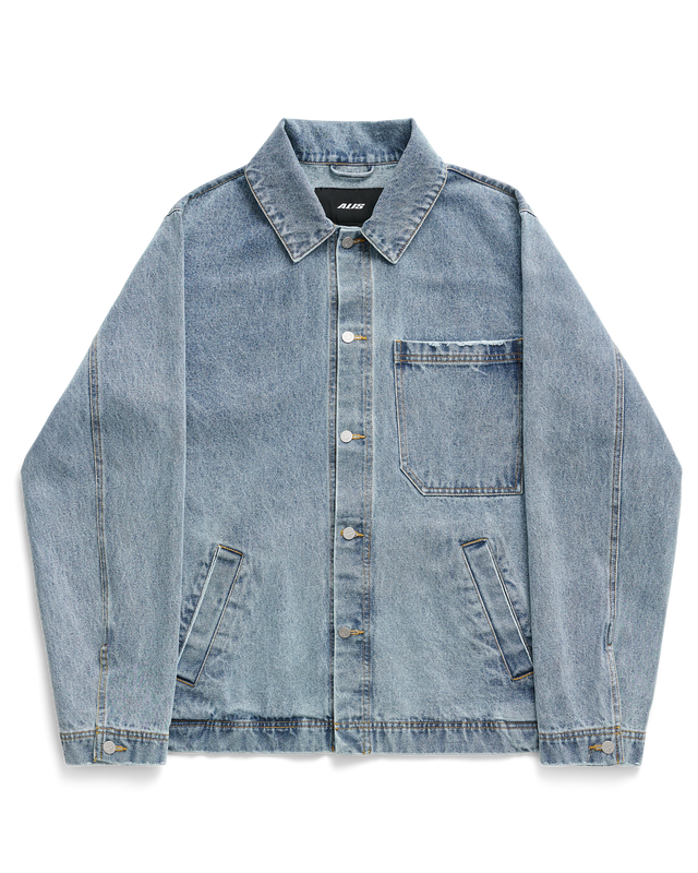 ALIS VIREN SHORT WORKER JACKET Jacket Washed Light Blue
