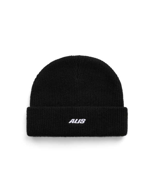 ALIS WILK ESSENTIAL BEANIE Headwear Solid Black