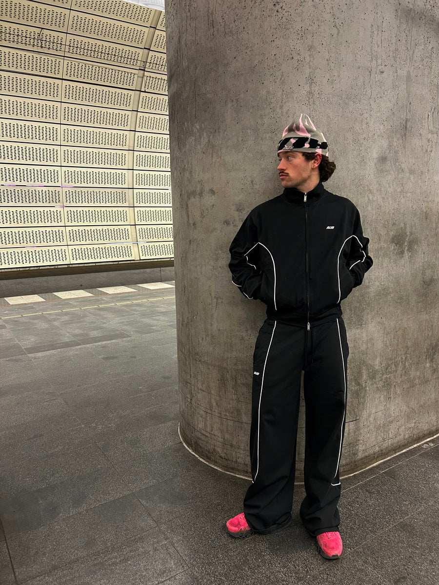 ALIS YAGO TONY FIT TRACK PANTS Track pants Black : Black